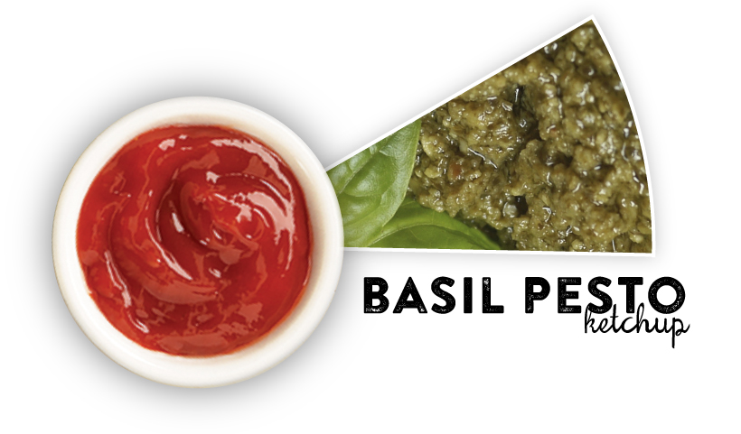 Basil Pesto Ketchup